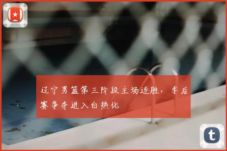 辽宁男篮第三阶段主场连胜,季后赛争夺进入白热化