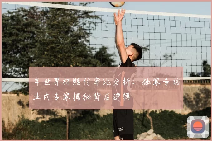 年世界杯赔付率比分析:独家专访业内专家揭秘背后逻辑