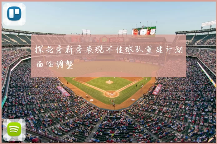 探花秀新秀表现不佳球队重建计划面临调整